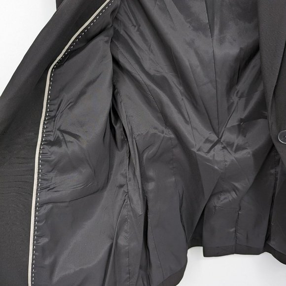 The Limited Blazer 2 Black Collection Professional Two Button Surgeon Cuff Lined - Picture 10 of 13